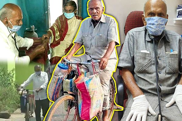 87-Year-Old Travels 15 KMs in Pandemic To Treat Patients