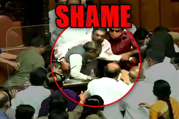 Politician Dragged & Removed by Congress in Karnataka