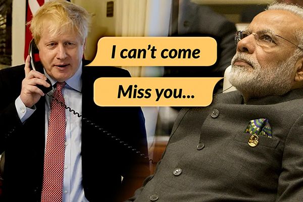 Boris Johnson Cancels Republic Day Visit to  India