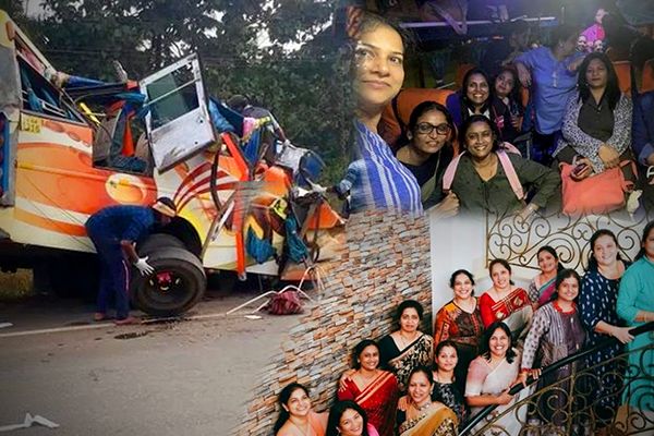 Female Ex-Classmates Dead in Dharwad Road Accident