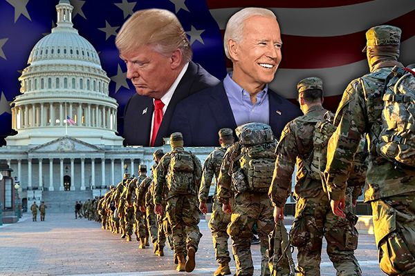 25,000 Troops Pour into Washington For Biden’s Inauguration