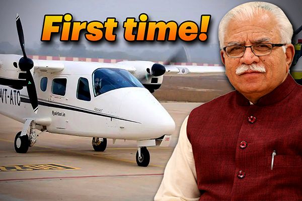 India's First Air Taxi Service Launched In Chandigarh