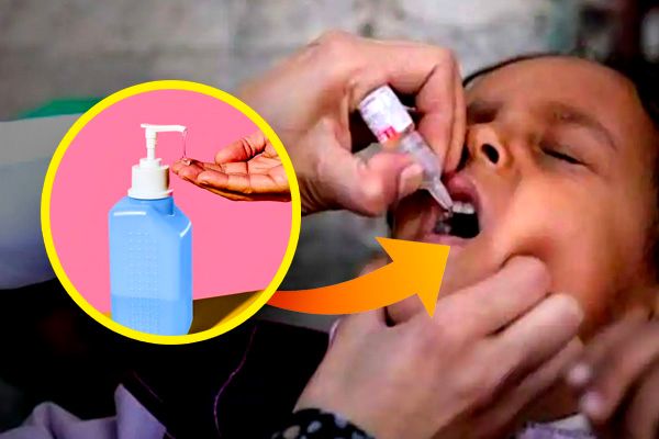 12 Children Given Hand Sanitizer Instead of Polio Drops