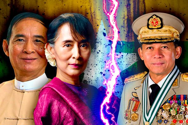 Myanmar's Suu Kyi Detained & Emergency Declared