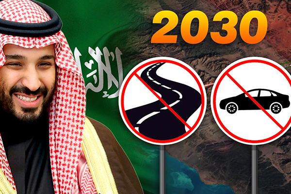 Saudi Arabia Announces New City with No Roads & Cars