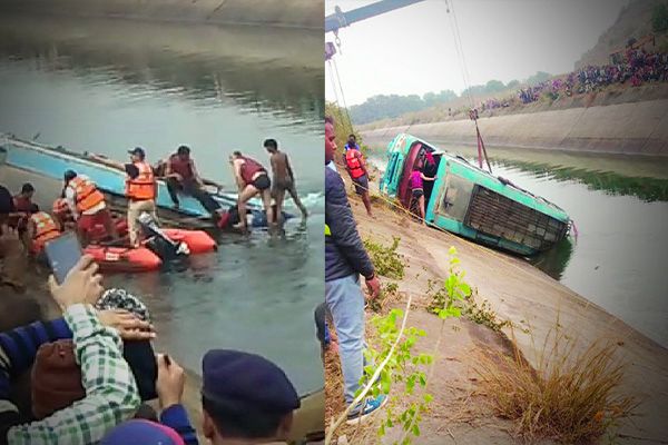 MP: Bus Falls in Canal; 32 People Dead