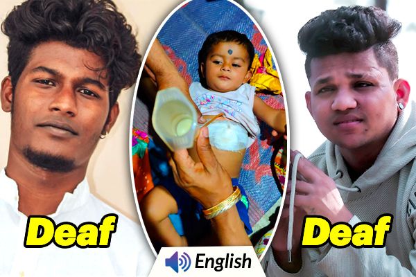 Deaf Donate Rs 2 Lakh to Baby Surviving on Feeding Tube