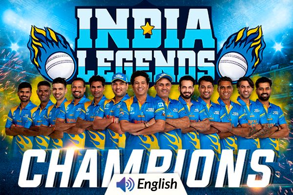 India Legends Win the Road Safety World Series