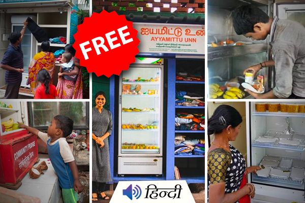 Community Fridges Help to Feed the Poor