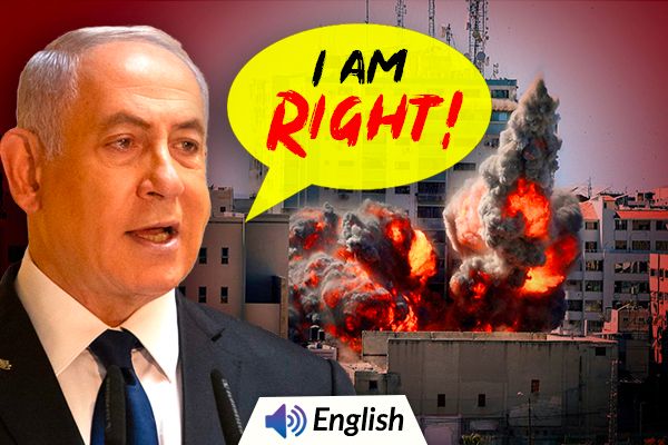 Israel PM Benjamin Netanyahu Defends Gaza Attack