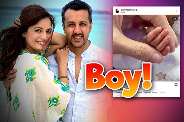 Dia Mirza & Husband Welcome Baby Boy