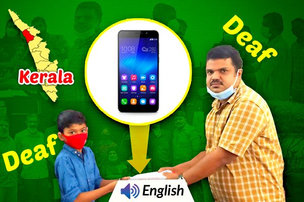 RDAA Alumni Donate 4 Mobiles To Deaf Students to Study Online