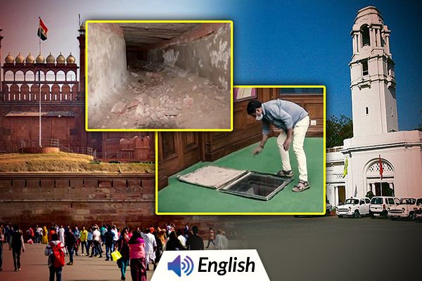 Secret Tunnel Found Under Delhi Assembly Building