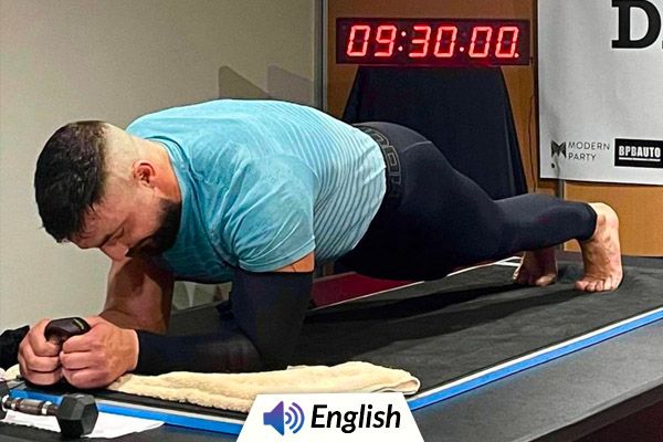 Australian Man Sets World Record For 9-Hour Plank