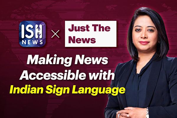 ISH News to Provide ISL Interpretation for Faye D’Souza’s ‘Just The News’