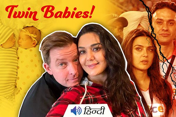 Preity Zinta & Husband Welcome Twins Via Surrogacy