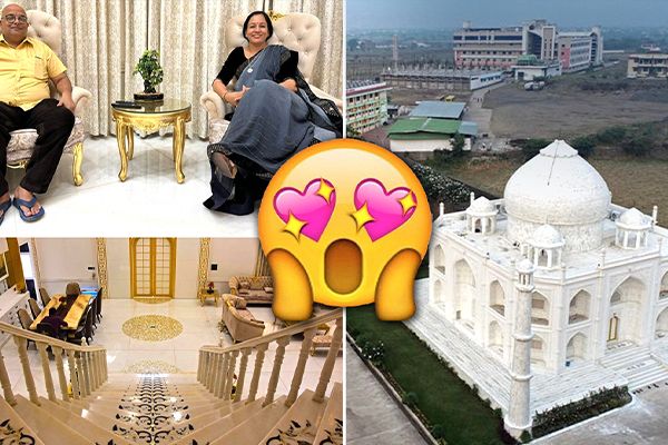Man Builds Taj Mahal Replica For Wife