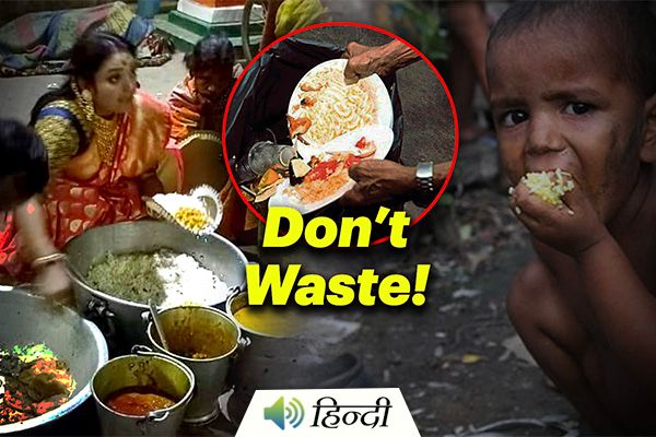 West Bengal Woman Serves Leftover Food From Wedding