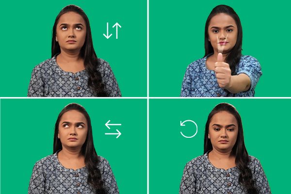 10 Minute Eye Exercises to Improve Eyesight #IndianSignLanguage #SatvicMovement