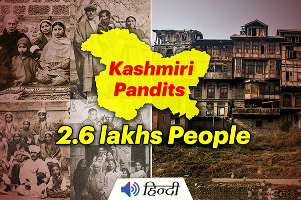 65,000 Hindu Families Were Forced to Leave Kashmir
