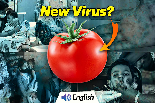 5yr Old Children Infected by Tomato Flu in Kerala