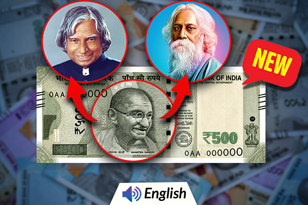 APJ Abdul Kalam & Rabindranath Tagore on Indian Notes?