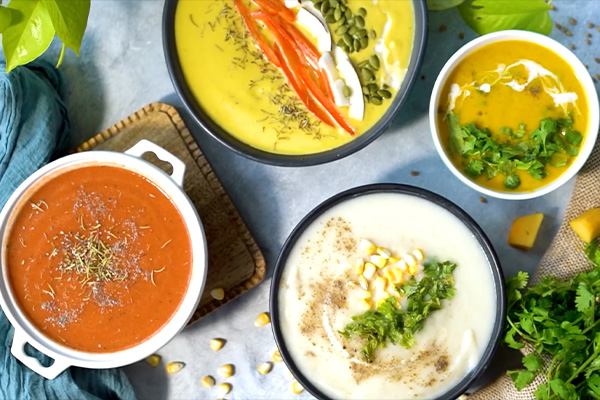 4 Healthy Soups for Dinner