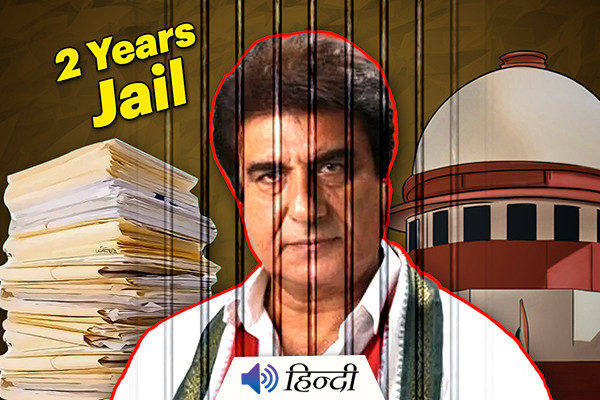Actor-Politician Raj Babbar Punished in a 26 Year Old Case