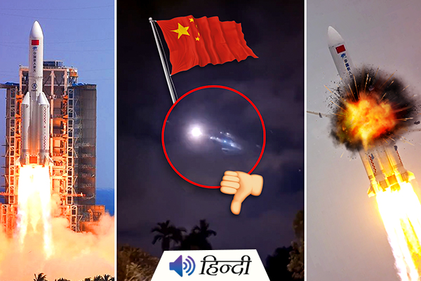 China’s Largest Rocket Crashed Over the Indian Ocean