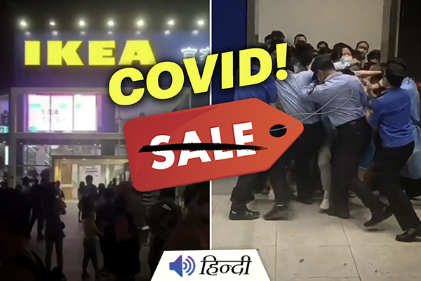 Fearing Lockdown Shoppers In China Rush Out of IKEA