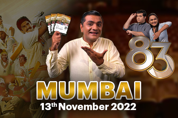 Paper Tickets for the Movie 83 in Mumbai