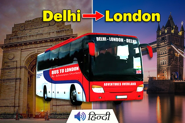 Luxury Bus Service to Start From Delhi to London