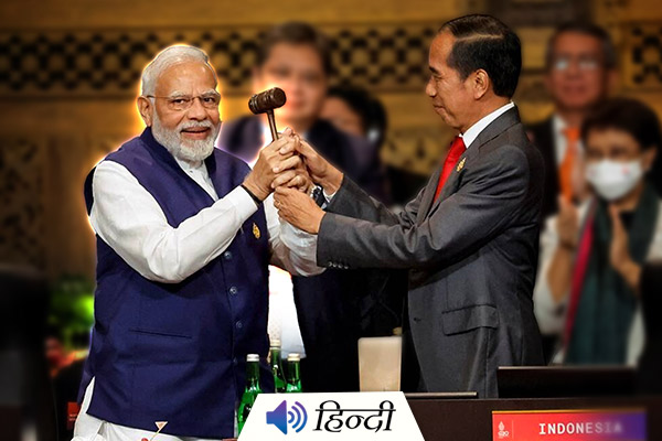 India Assumes the Presidency for the G20 Summit