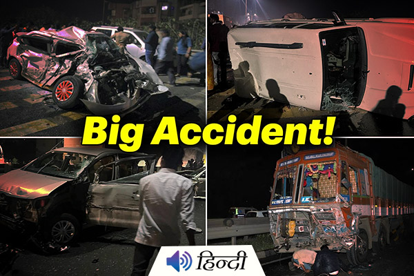 48 Vehicles Damaged in Pune Highway Accident