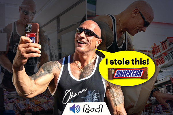 The Rock Pays for Chocolates He Used to Steal as a Child