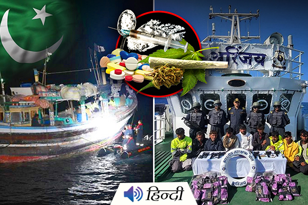 Pakistan Boat with Drugs Worth Rs 300 crore Caught in Gujarat