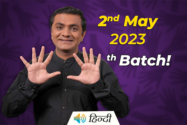 ISL Course 10th Batch Starts From 2nd May 2023!