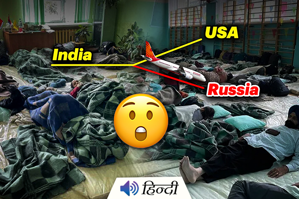 Air India Passengers Going to USA, Stuck In Russia