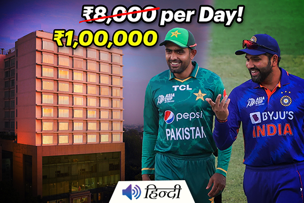 Ahmedabad Hotel Prices Rise to Rs.1 Lakh For India-Pak Match