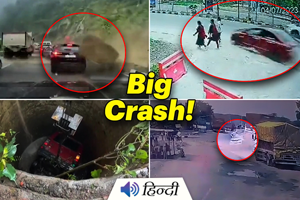 4 Massive Road Accidents In a Day Shock India