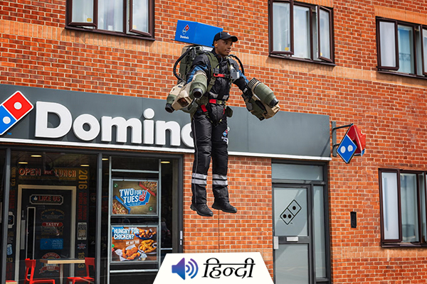 Rocket Man! Domino’s Delivers Pizza By Jetpack