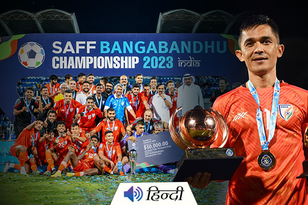 Sunil Chhetri Leads India to SAFF Football Victory