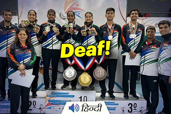 World Youth Deaf Badminton Championship: India Wins 9 Medals