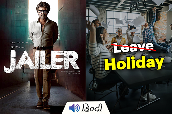 Companies Announce Holiday for Rajinikanth’s Film Jailer