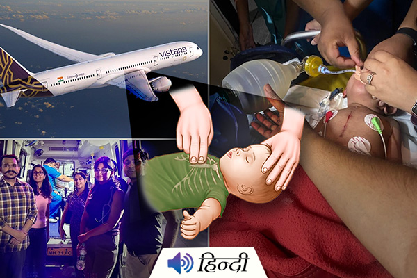Doctors Revive 2Yr Old Baby Who Stops Breathing on Flight