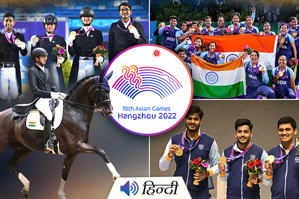 Asian Games 2023: India Wins Gold in Horse Riding