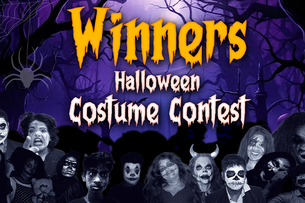 Winners of the Halloween Costume Contest!