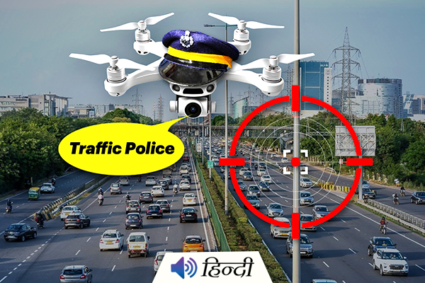 Gurugram Collects Rs.75 Lakh Fine Using Traffic Drones