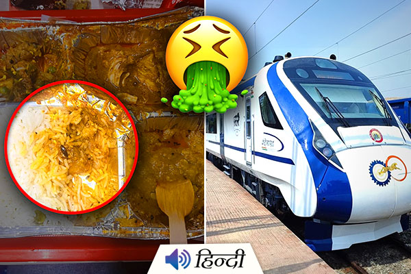 Passenger Finds Cockroach in Vande Bharat Express Meal