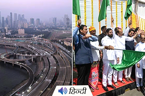 Mumbai: CM Shinde Inaugurates Coastal Road's First Phase